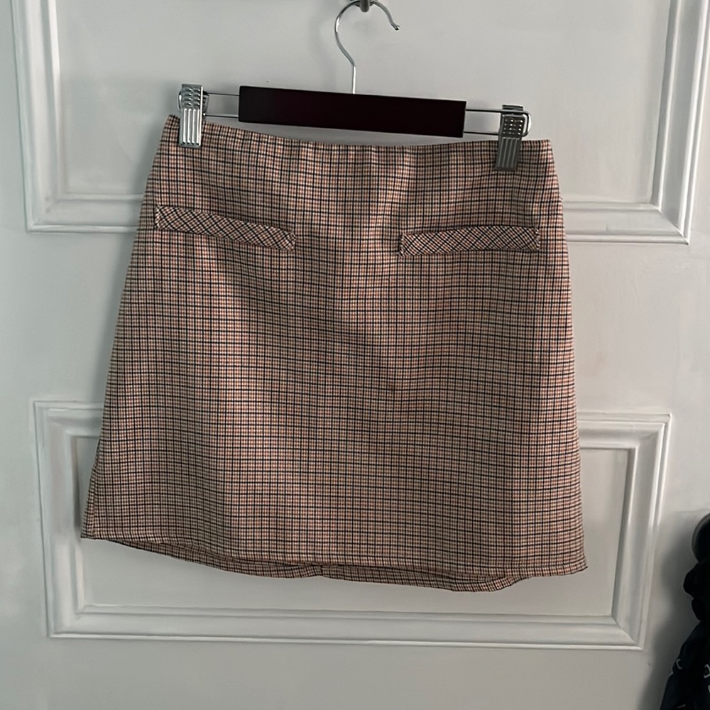 Plaid skirt